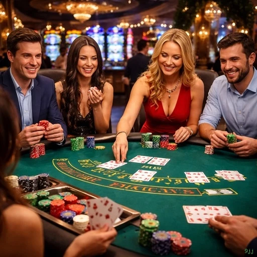 Cassino ao vivo da 9jj com dealers reais
